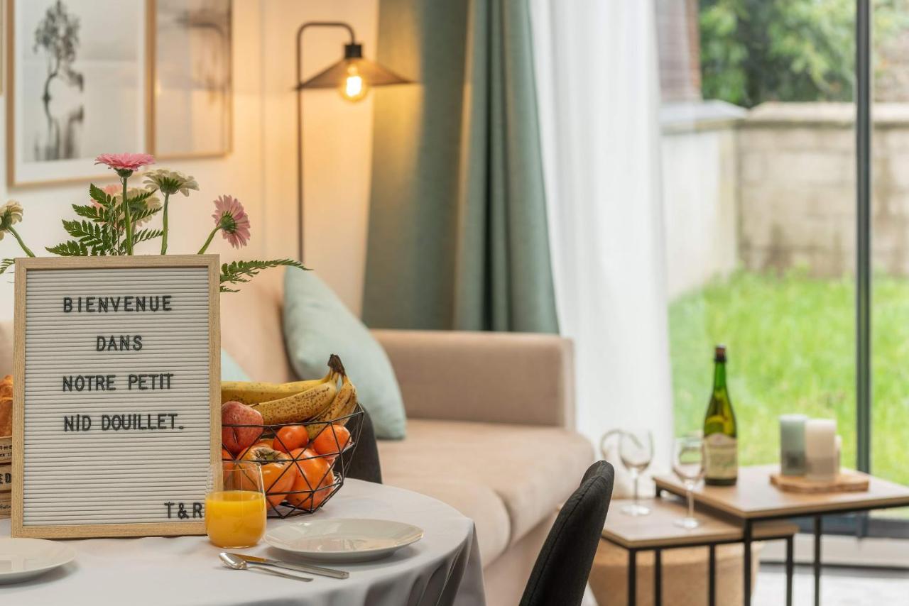 Le Nid Douillet : Superbe Appartement + Jardin Privatif Rouen Exterior photo
